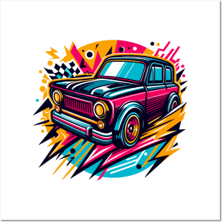 Cartoon Car Posters and Art